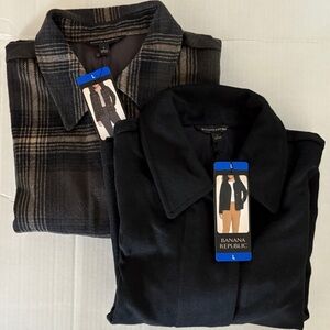 Banana Republic Women’s Suede Jackets Set of 2